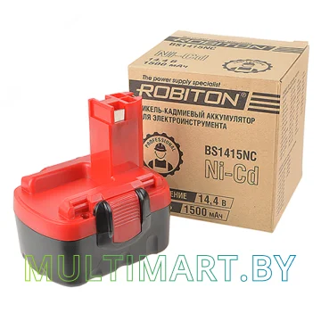 Аккумулятор Robiton BS1415NC (14.4В/1.5 Ah) картинка 2